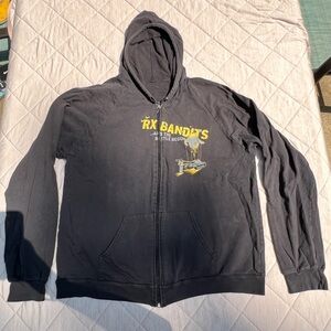 Rx Bandits full zip hooded sweatshirt